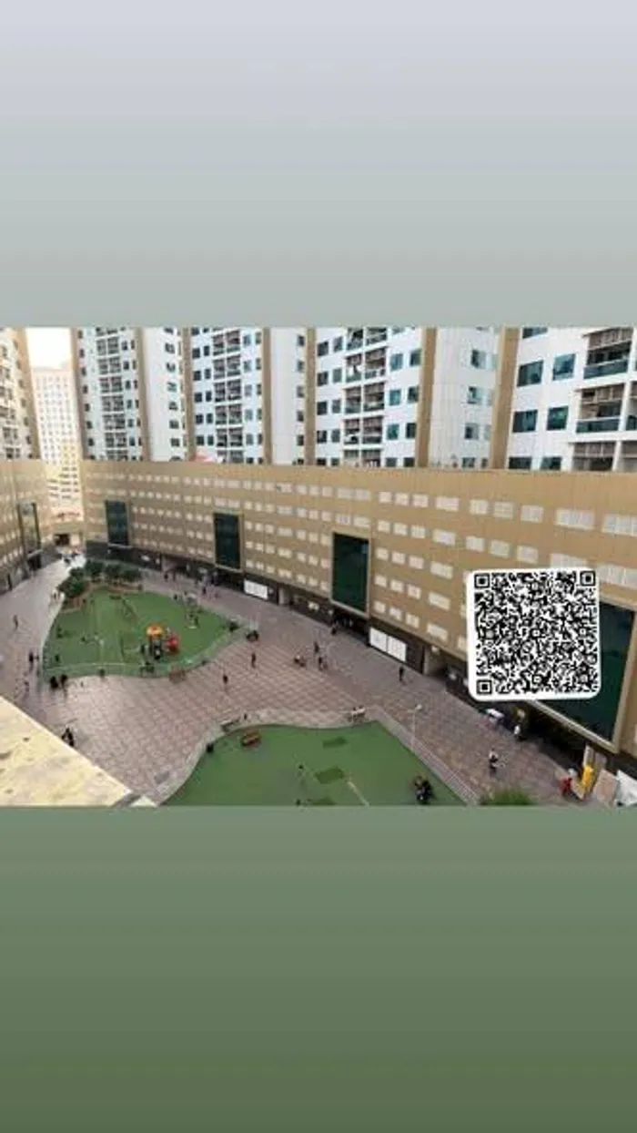 للإيجار السنوي في عجمان ♨️غرفه وصاله ببلكونه مع باركين👌 👈في الراشيديه 1 ابراج اللؤلؤه  قريب علي مخرج دبي والشارقه//For annual rent in Ajman ♨️ One bedroom and living room with balcony 👌 👈 In Al Rashidiya 1, Pearl Towers, near the Dubai and Sharjah ex : Image 1