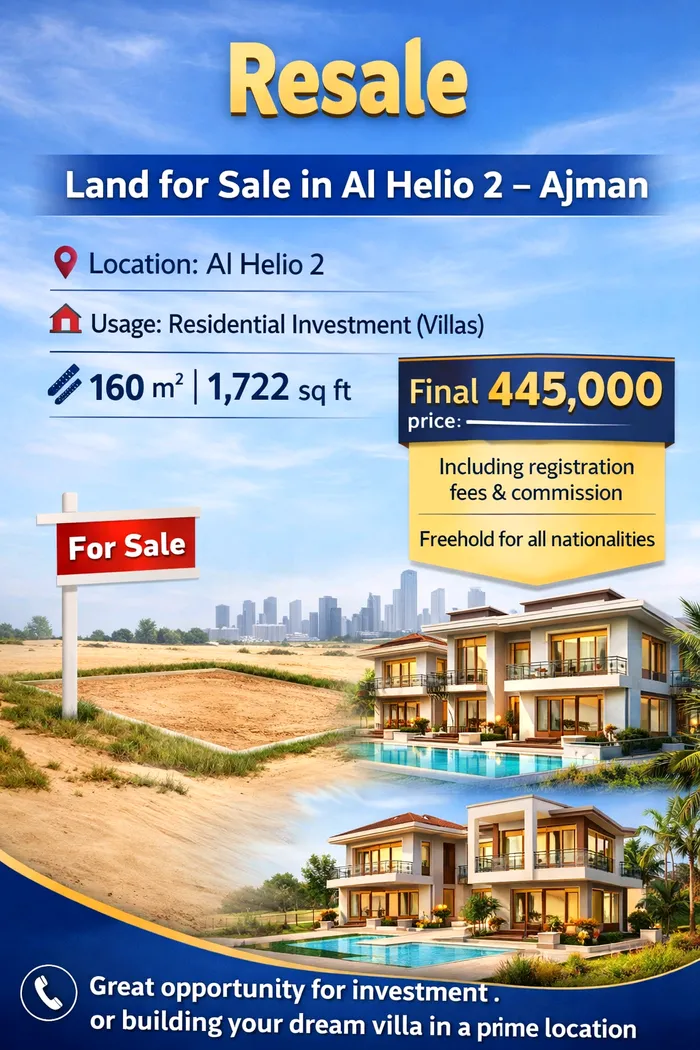 للبيع ارض تاون هاوس شامل رسوم التسجيل والعموله : Image 1