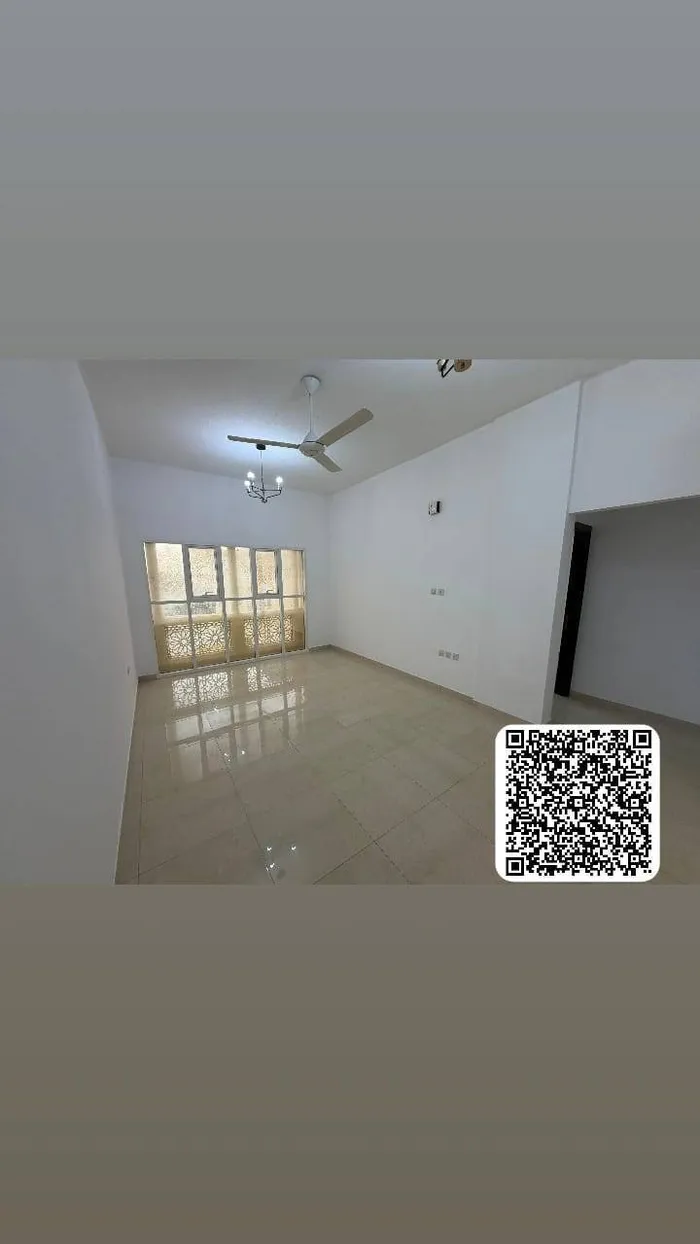 للإيجار السنوي في عجمان ♨️غرفه وصاله 2 حمام وببلكونه👈 👈الموقع:فى المويهات 3  قريب علي مخرج الشيخ زايد/For annual rent in Ajman ♨️ One bedroom, living room, 2 bathrooms, and balcony 👈 👈 Location: Al Muwaihat 3, near Sheikh Zayed exit : Image 1