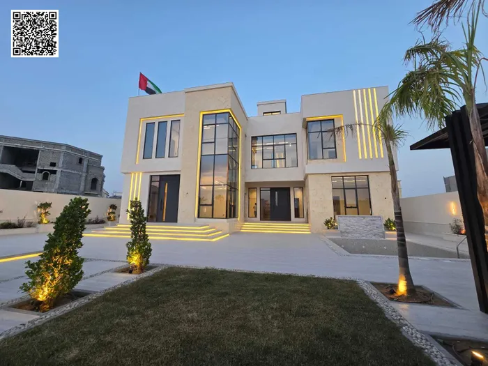 قصر فاخر بالياسمين 8100 قدم مسبح وشلال تصميم نخبوي : Image 1