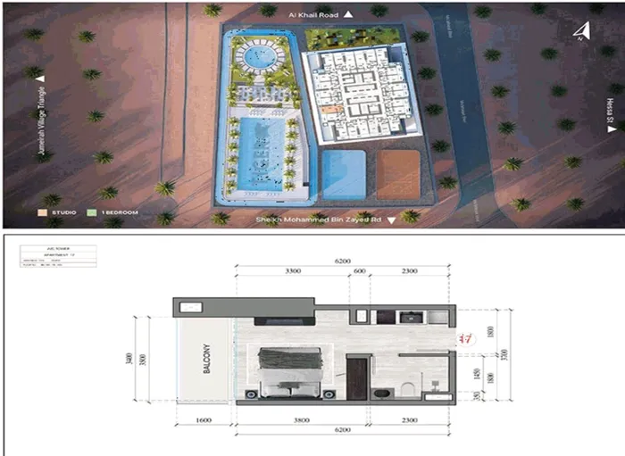 You now own a studio with a 15% discount in Jumeirah, Dubai : Image 1