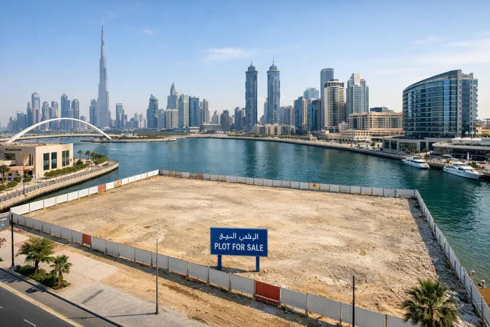 أرض فاخرة مطلّة على القناة في الجداف – فرصة مثالية لبناء فندق : Image 1