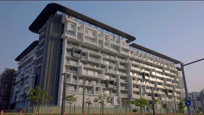 شقة دوبلكس للإيجار في Oasis Residences – مدينة مصدر، أبوظبي. : Image 1